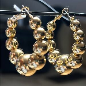 Bobbie Carr EMME HOOPS Bead lightweight